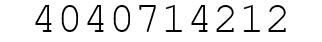 Number 4040714212.