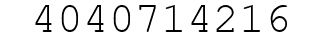 Number 4040714216.