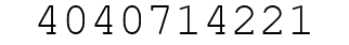 Number 4040714221.