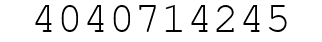 Number 4040714245.