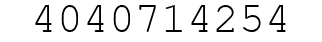 Number 4040714254.