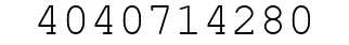 Number 4040714280.