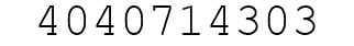 Number 4040714303.