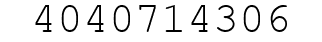 Number 4040714306.