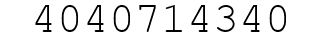 Number 4040714340.