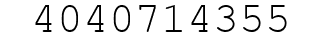 Number 4040714355.
