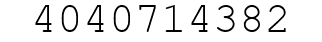 Number 4040714382.