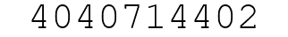 Number 4040714402.