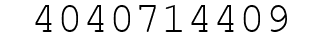 Number 4040714409.