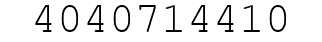 Number 4040714410.