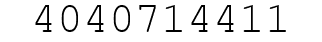 Number 4040714411.