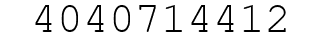 Number 4040714412.