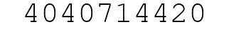 Number 4040714420.