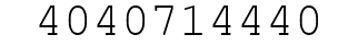Number 4040714440.