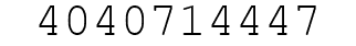 Number 4040714447.