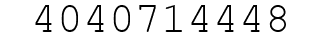 Number 4040714448.