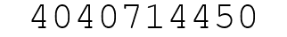 Number 4040714450.