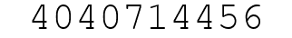 Number 4040714456.