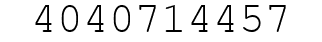 Number 4040714457.