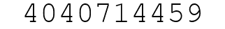 Number 4040714459.