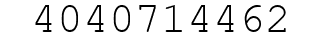 Number 4040714462.