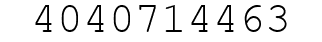 Number 4040714463.