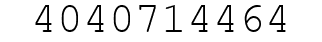 Number 4040714464.