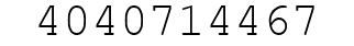 Number 4040714467.