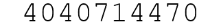 Number 4040714470.