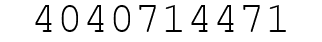 Number 4040714471.