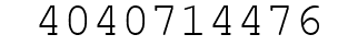 Number 4040714476.