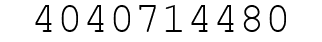 Number 4040714480.