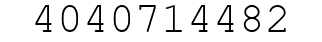 Number 4040714482.