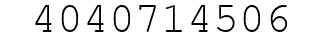 Number 4040714506.