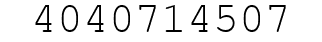 Number 4040714507.