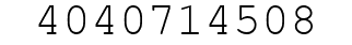 Number 4040714508.