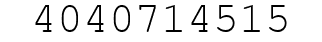 Number 4040714515.