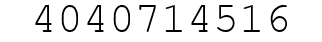 Number 4040714516.