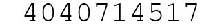 Number 4040714517.