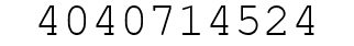 Number 4040714524.