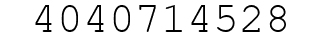 Number 4040714528.