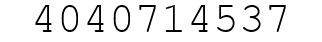 Number 4040714537.