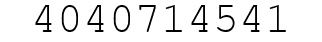 Number 4040714541.