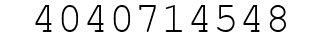 Number 4040714548.