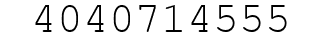 Number 4040714555.