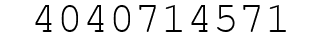 Number 4040714571.