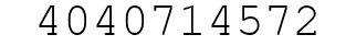 Number 4040714572.