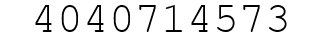 Number 4040714573.