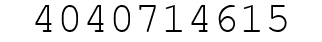 Number 4040714615.