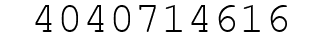 Number 4040714616.